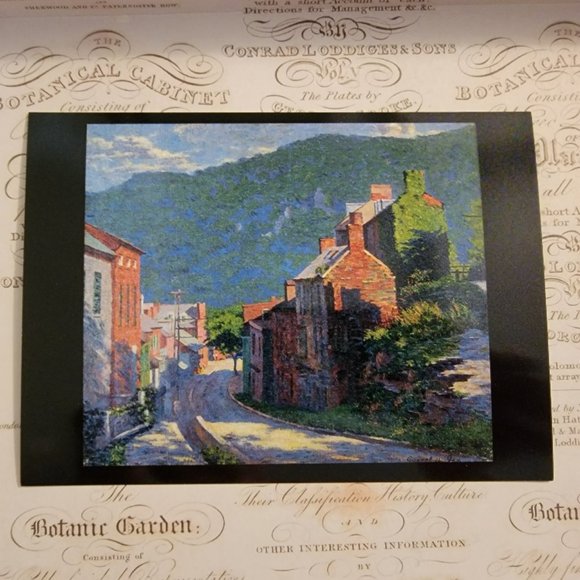 Vintage Pack of 18 Postcards - Harpers Ferry Paintings - Picture 11 of 16